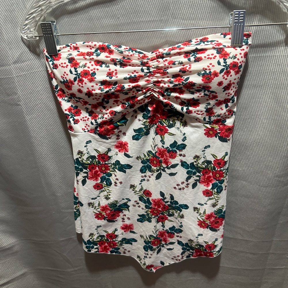 Floral halter top small